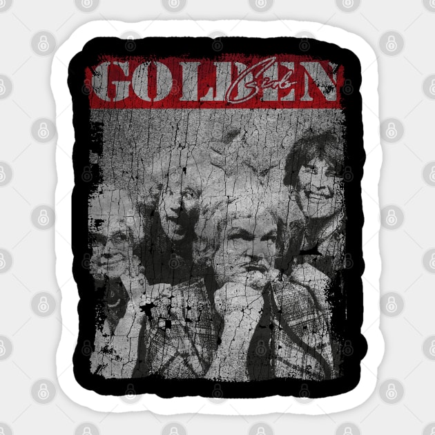 TEXTURE ART - the GOlden Gay Sticker by ZiziVintage